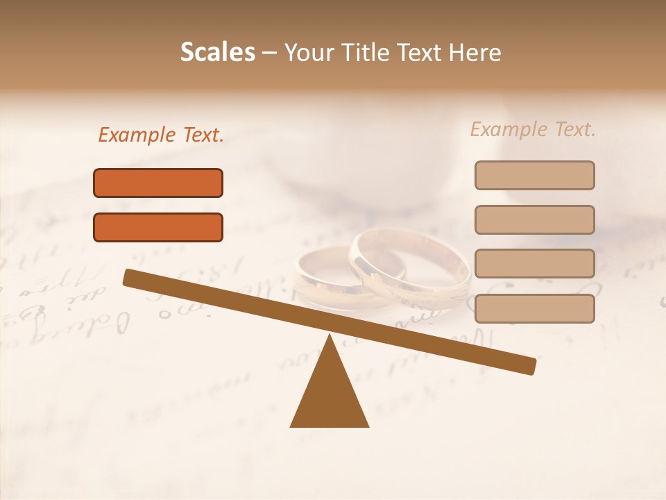 Band Gold Gift PowerPoint Template