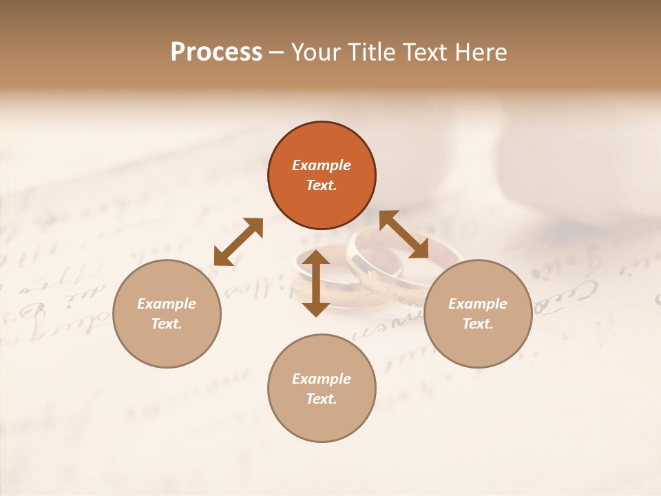 Band Gold Gift PowerPoint Template