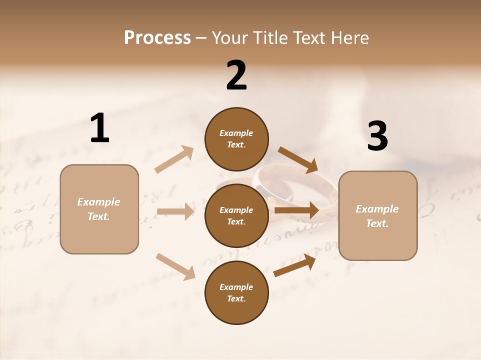 Band Gold Gift PowerPoint Template