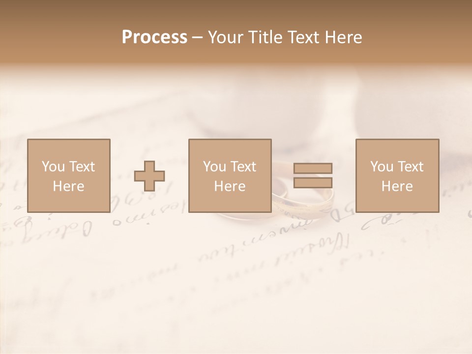 Band Gold Gift PowerPoint Template