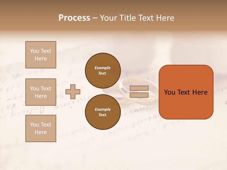 Band Gold Gift PowerPoint Template