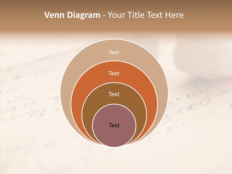 Band Gold Gift PowerPoint Template