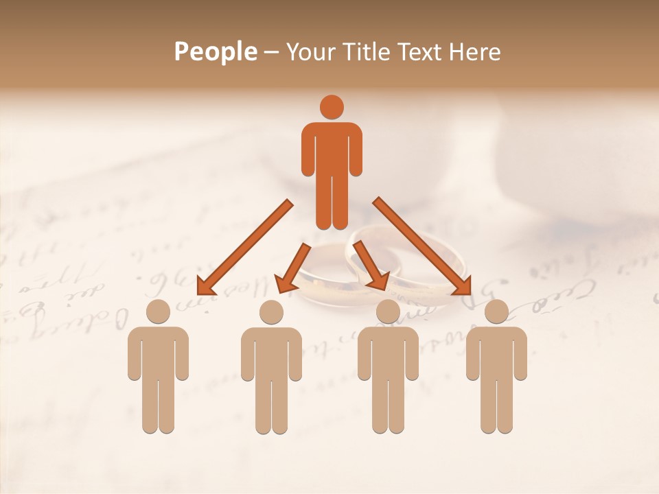 Band Gold Gift PowerPoint Template