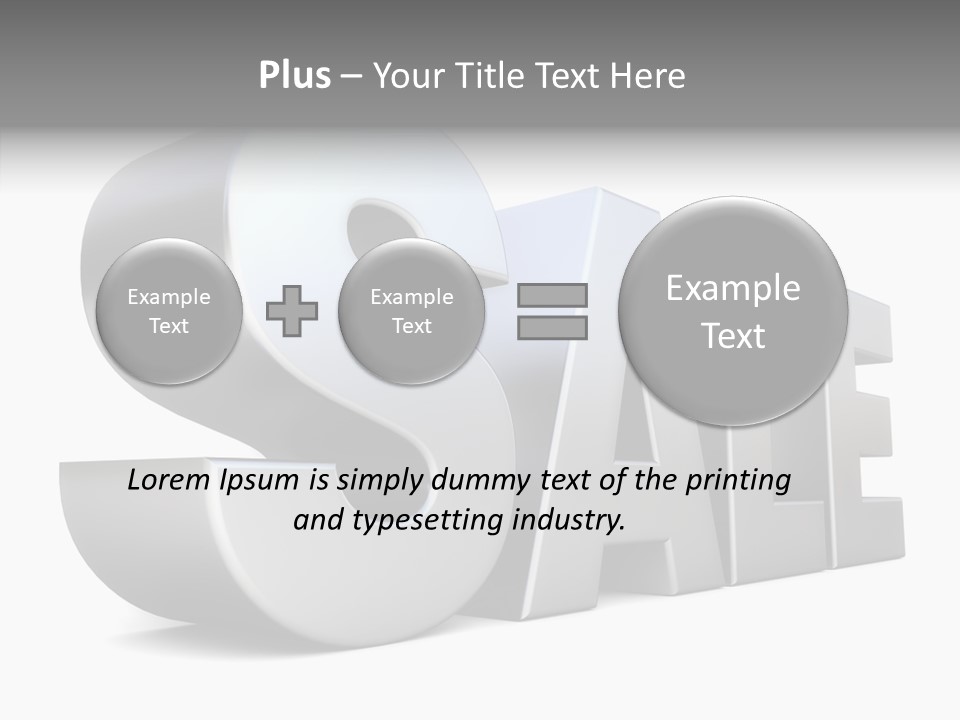 Background Attractive Offer PowerPoint Template