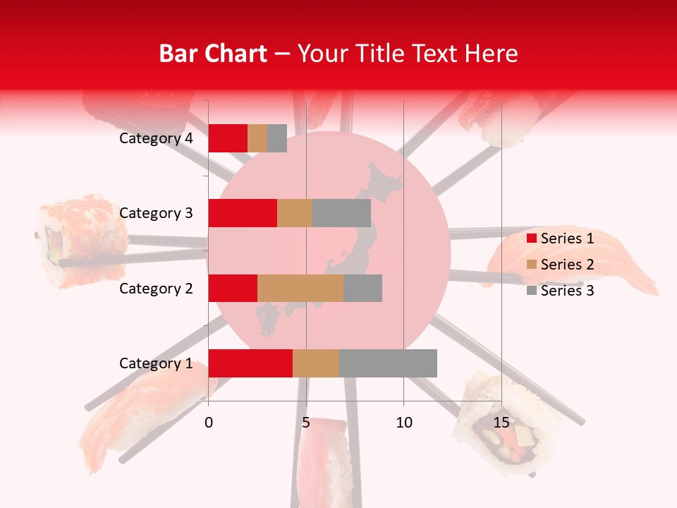 Red Menu Sea PowerPoint Template