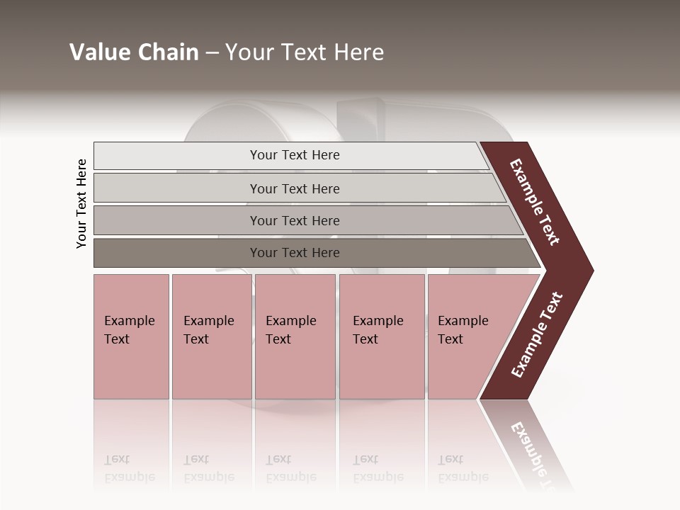 Typography Silver Steel PowerPoint Template