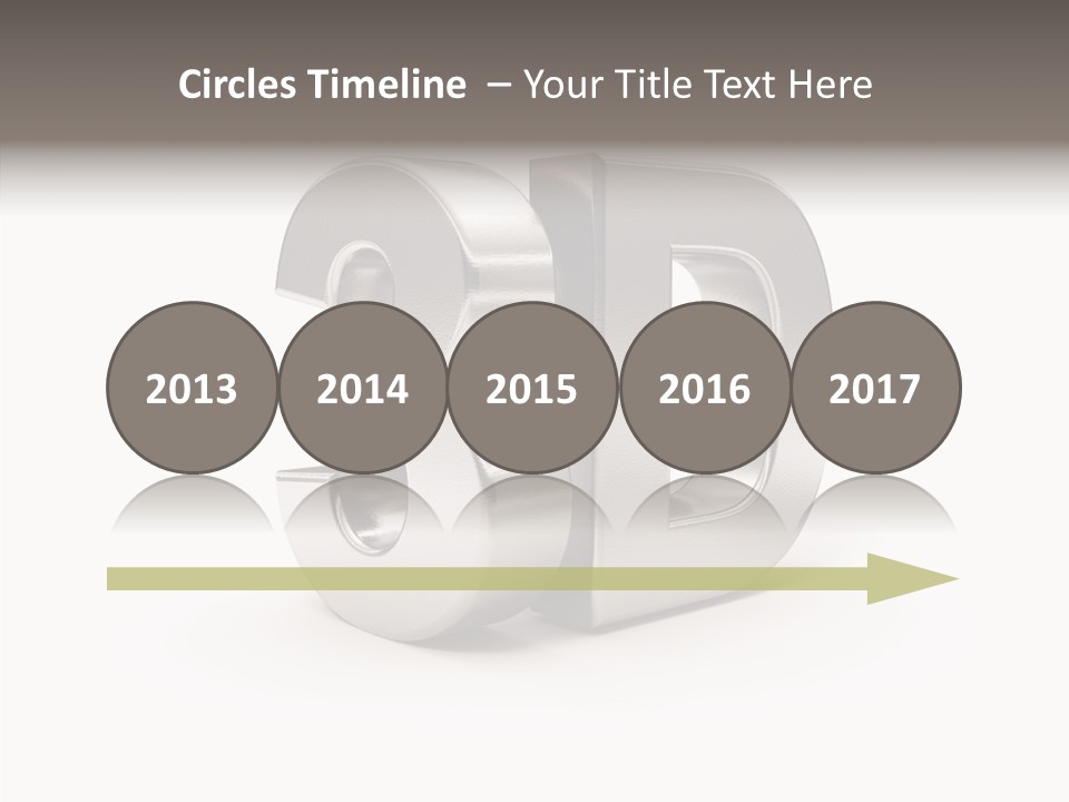 Typography Silver Steel PowerPoint Template