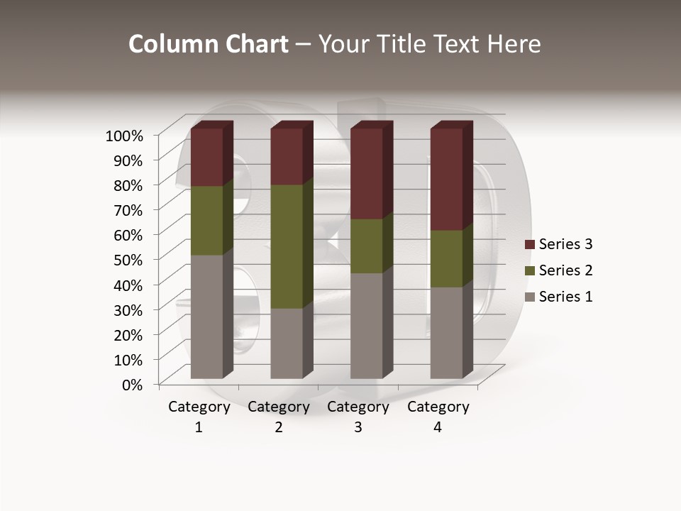 Typography Silver Steel PowerPoint Template