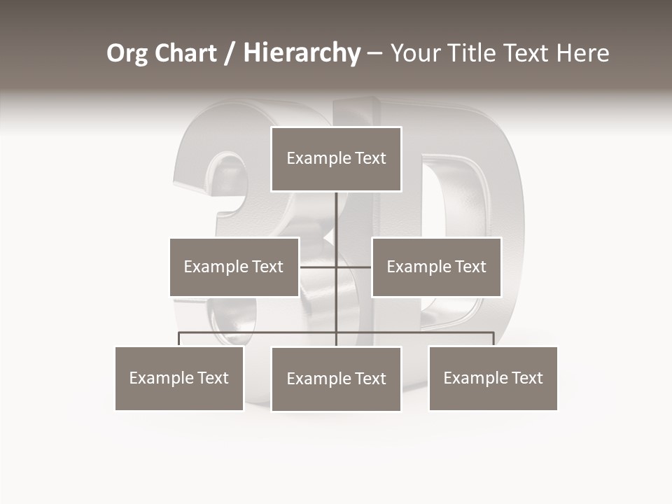 Typography Silver Steel PowerPoint Template