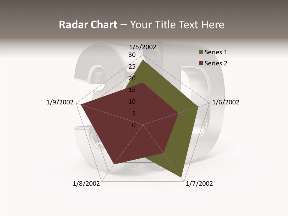 Typography Silver Steel PowerPoint Template