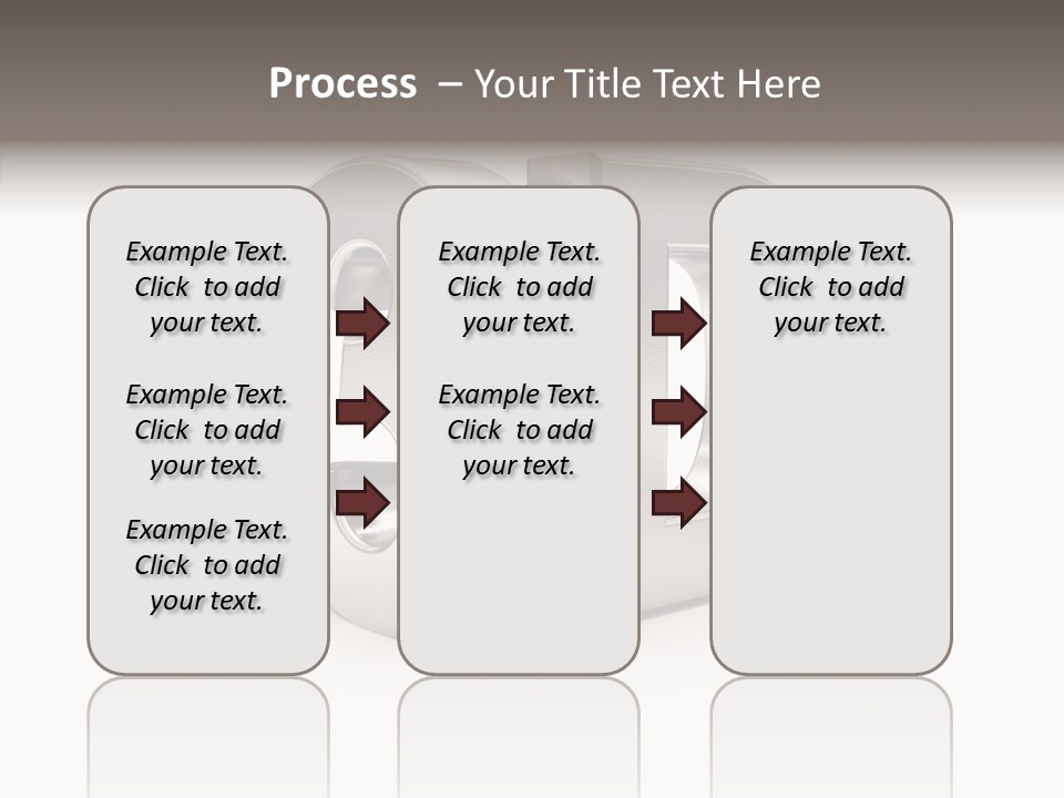 Typography Silver Steel PowerPoint Template