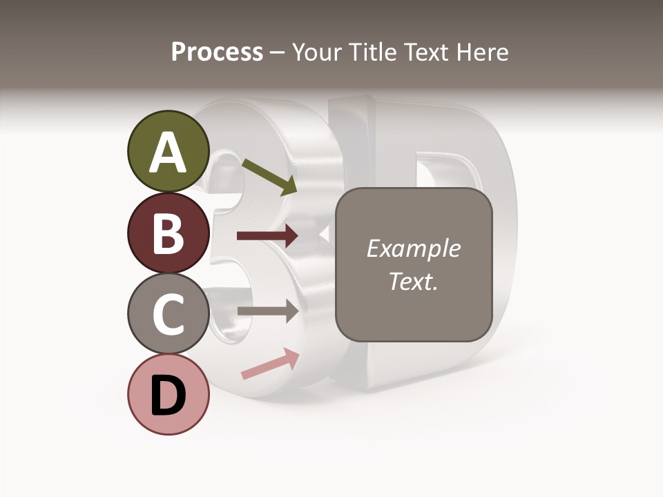 Typography Silver Steel PowerPoint Template