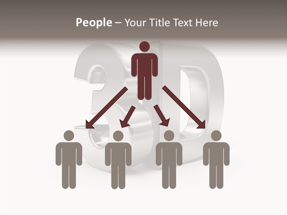 Typography Silver Steel PowerPoint Template