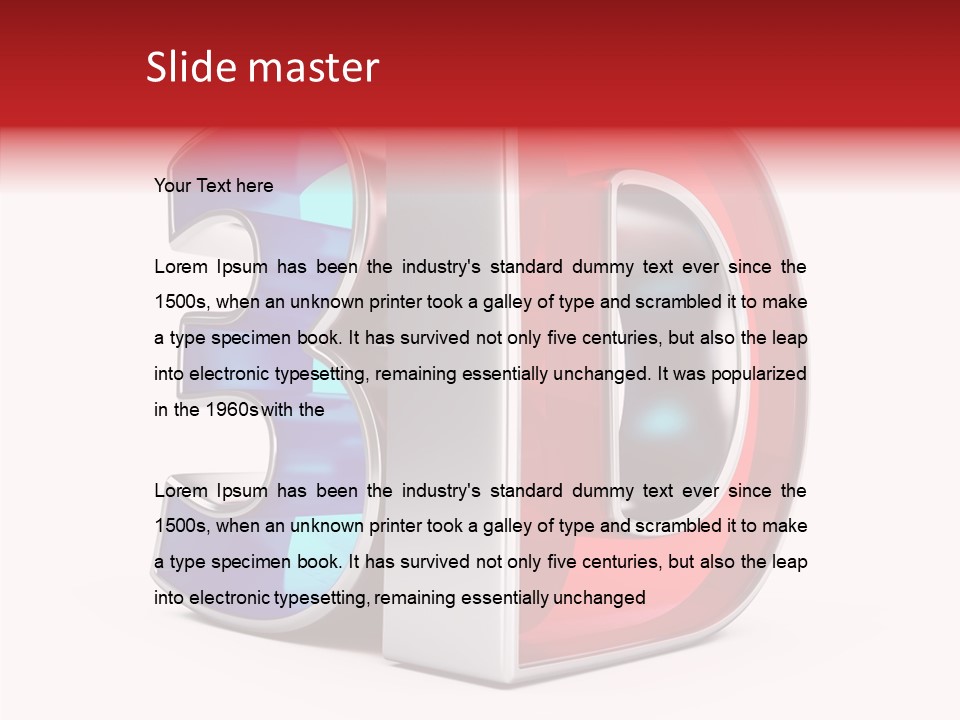 Sight Technology Dimension PowerPoint Template