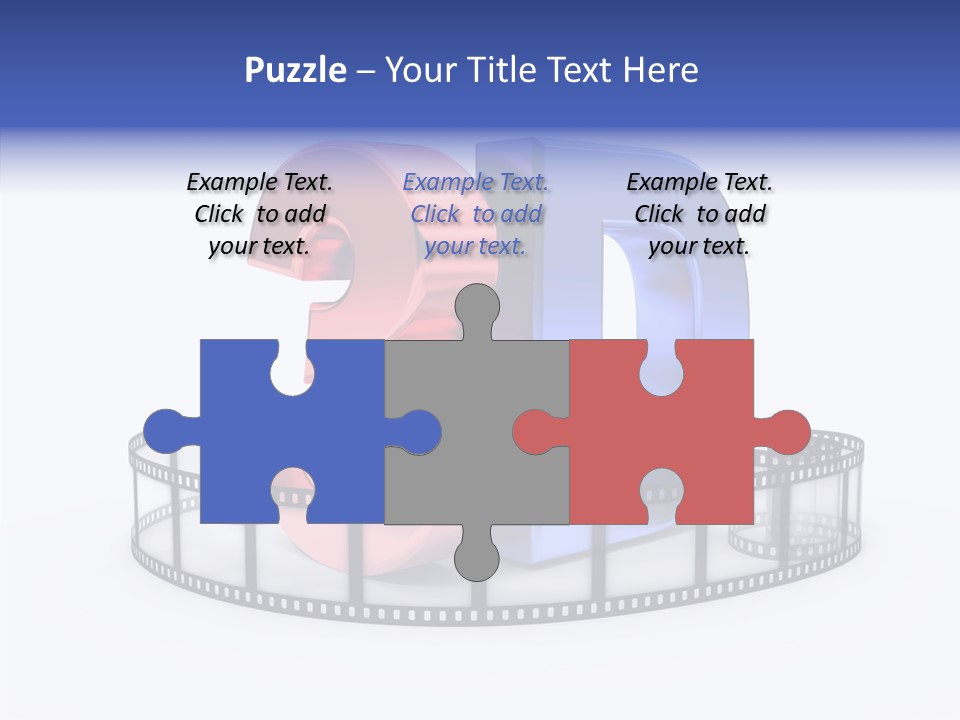 Number Film Technology PowerPoint Template