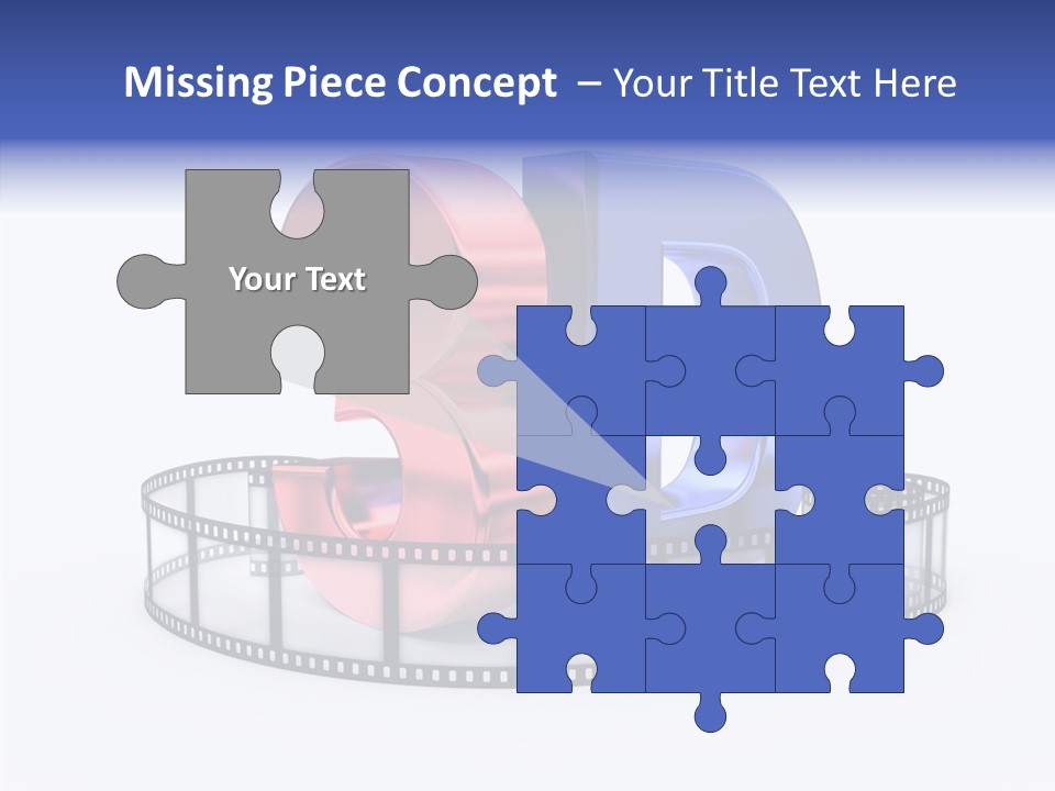 Number Film Technology PowerPoint Template