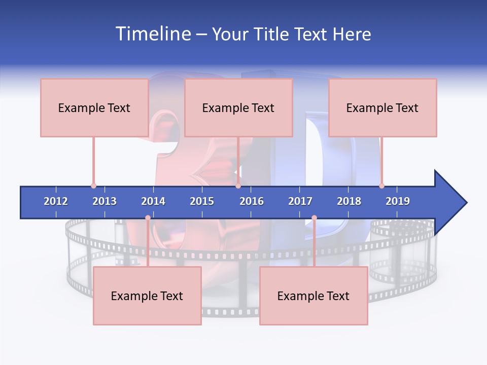Number Film Technology PowerPoint Template