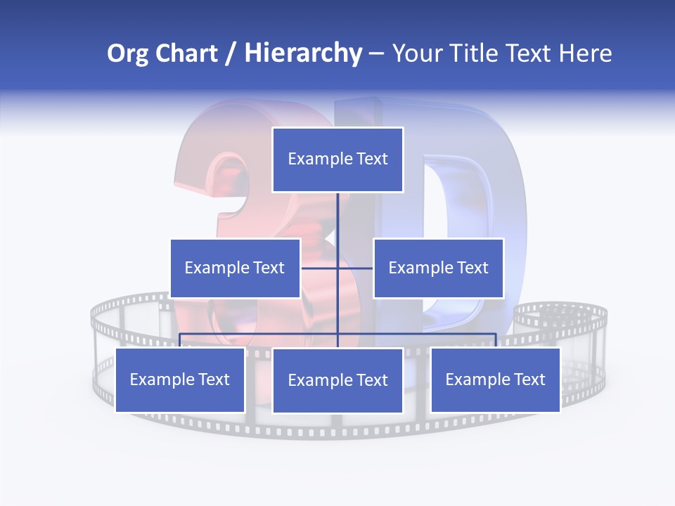 Number Film Technology PowerPoint Template