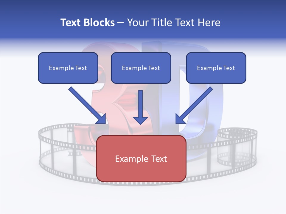 Number Film Technology PowerPoint Template