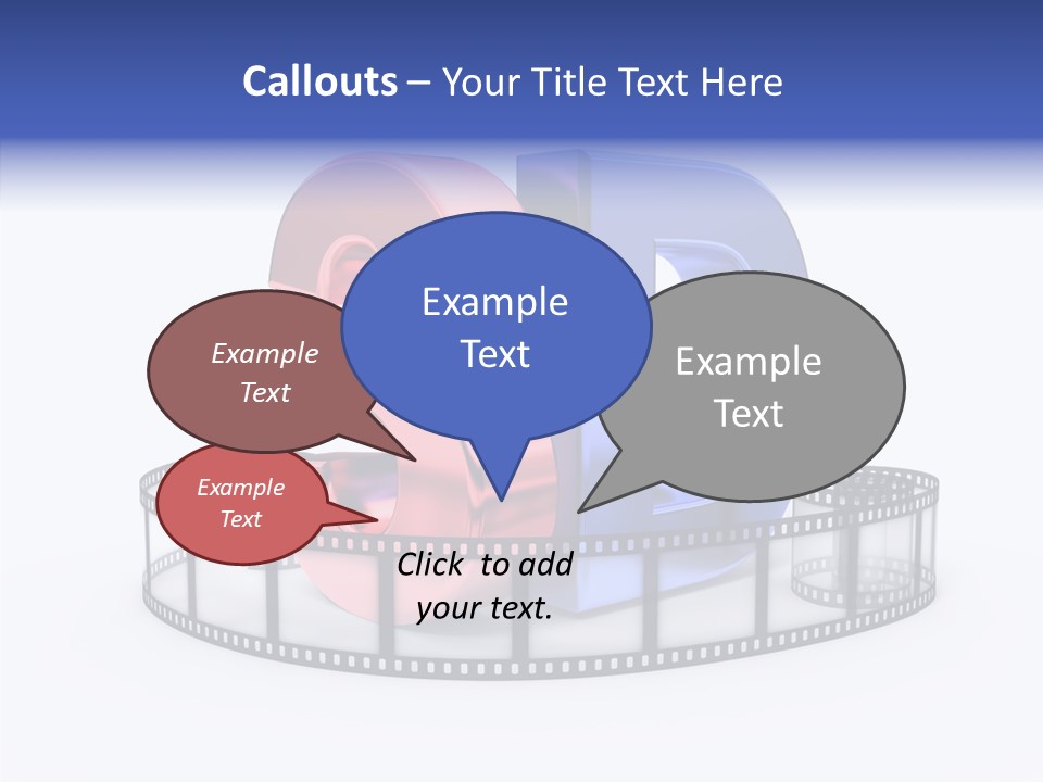 Number Film Technology PowerPoint Template