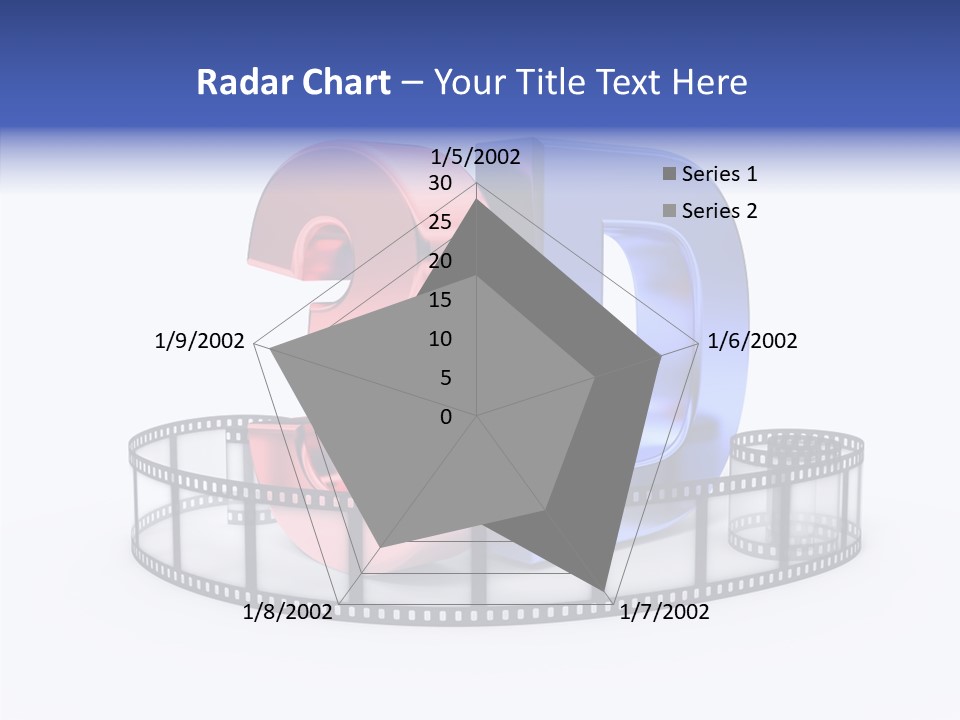 Number Film Technology PowerPoint Template