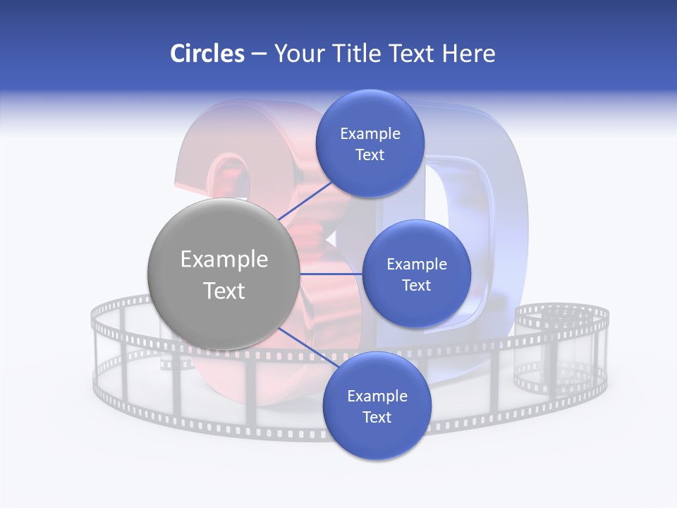 Number Film Technology PowerPoint Template