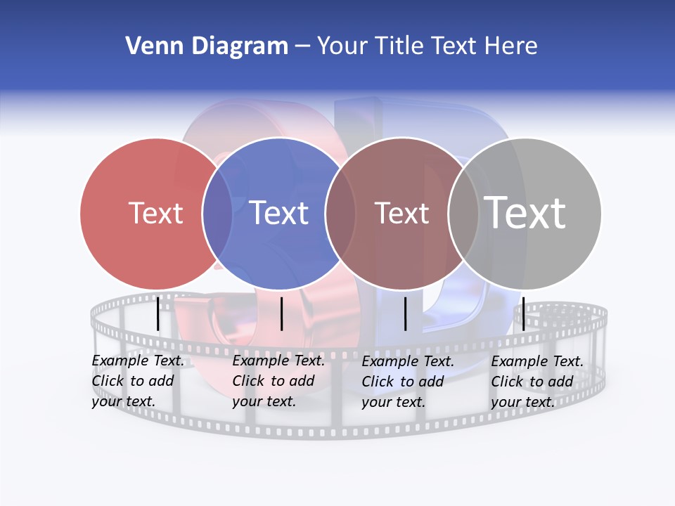 Number Film Technology PowerPoint Template