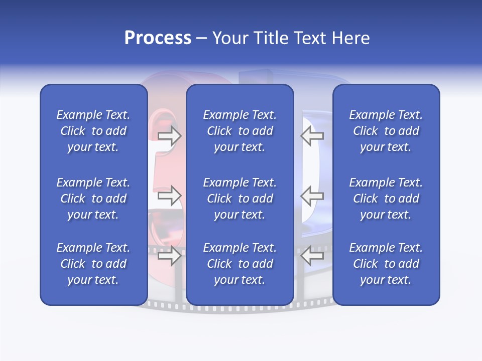 Number Film Technology PowerPoint Template