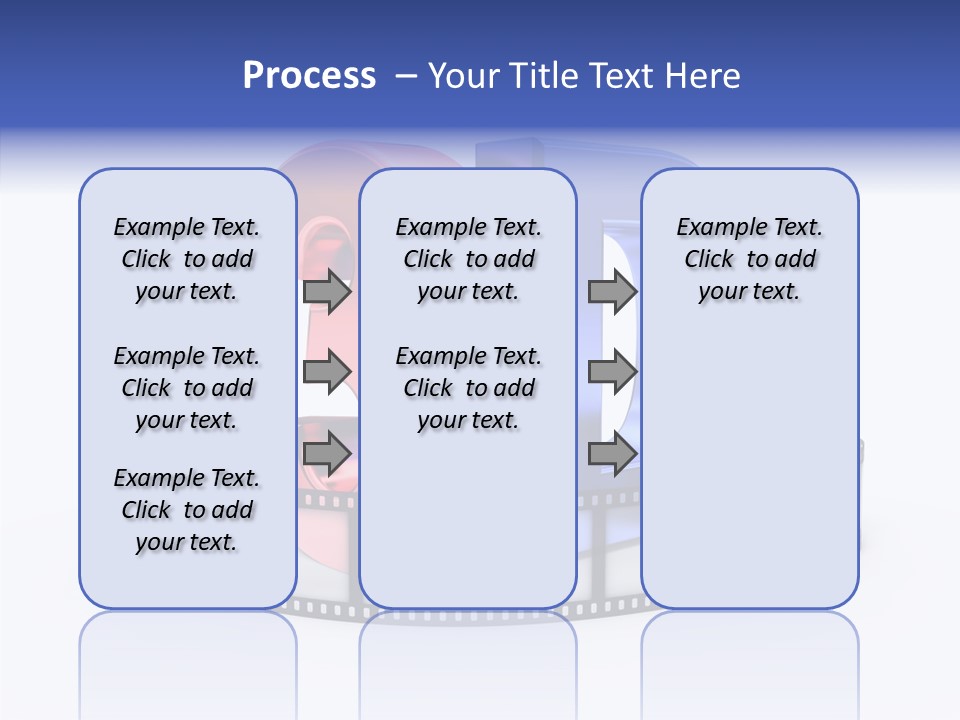 Number Film Technology PowerPoint Template