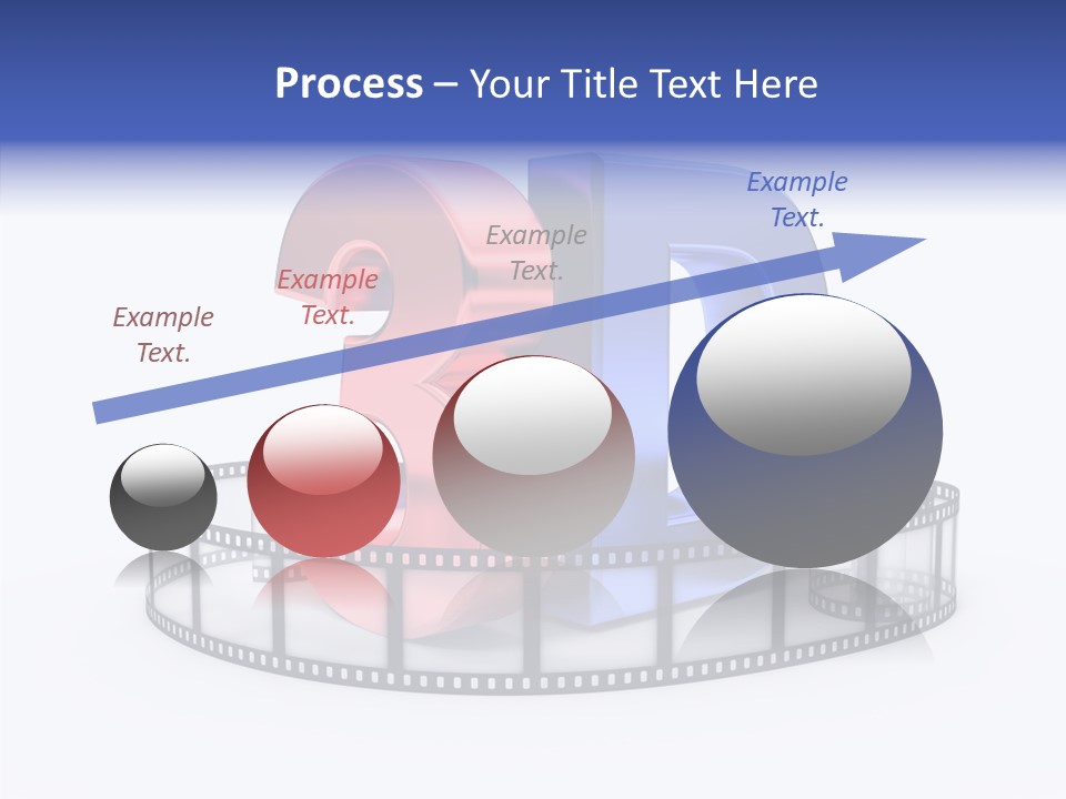 Number Film Technology PowerPoint Template