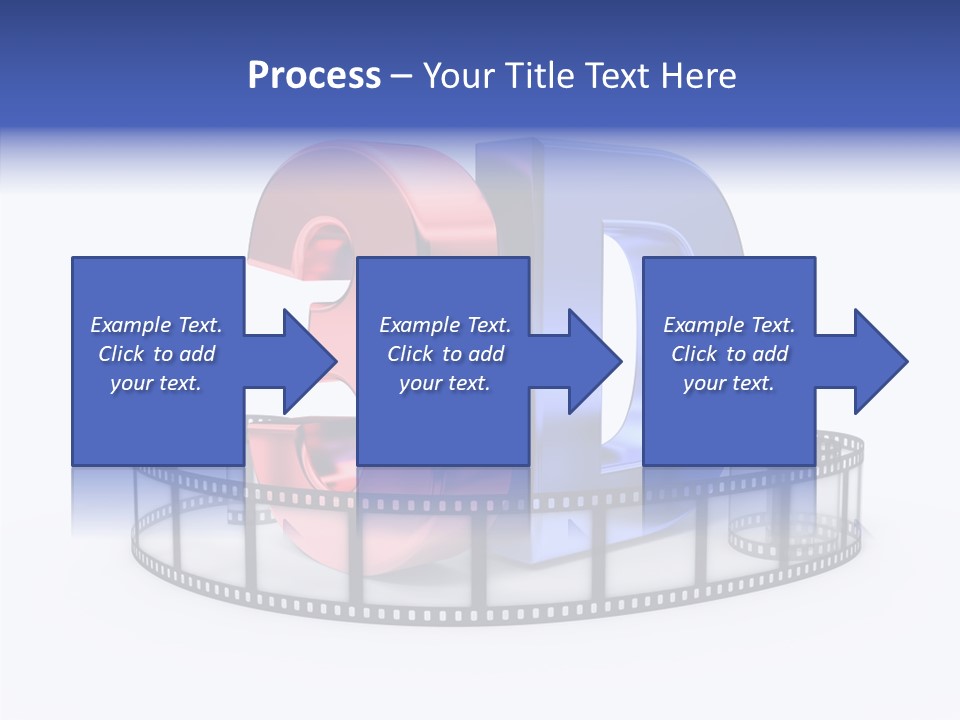 Number Film Technology PowerPoint Template