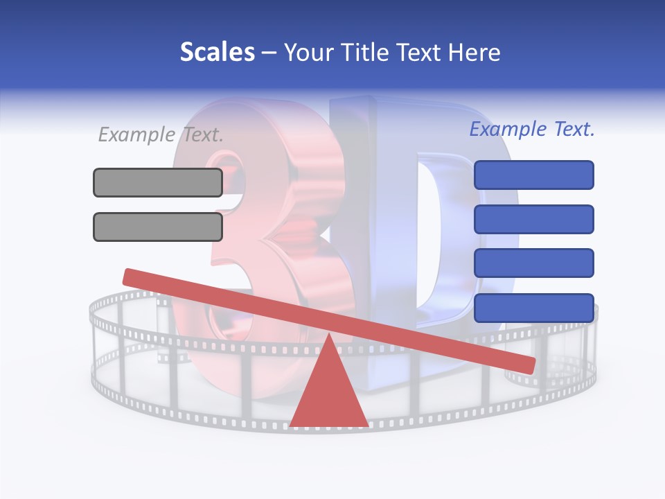 Number Film Technology PowerPoint Template