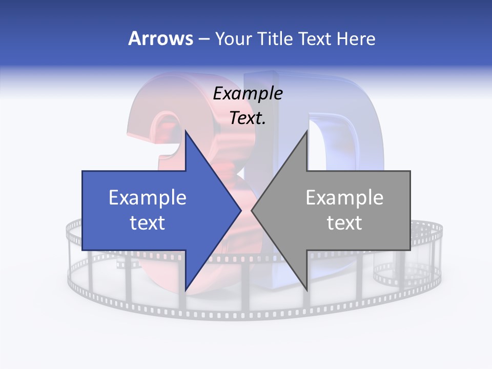Number Film Technology PowerPoint Template