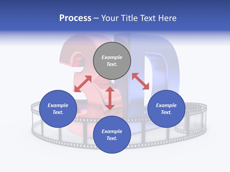 Number Film Technology PowerPoint Template