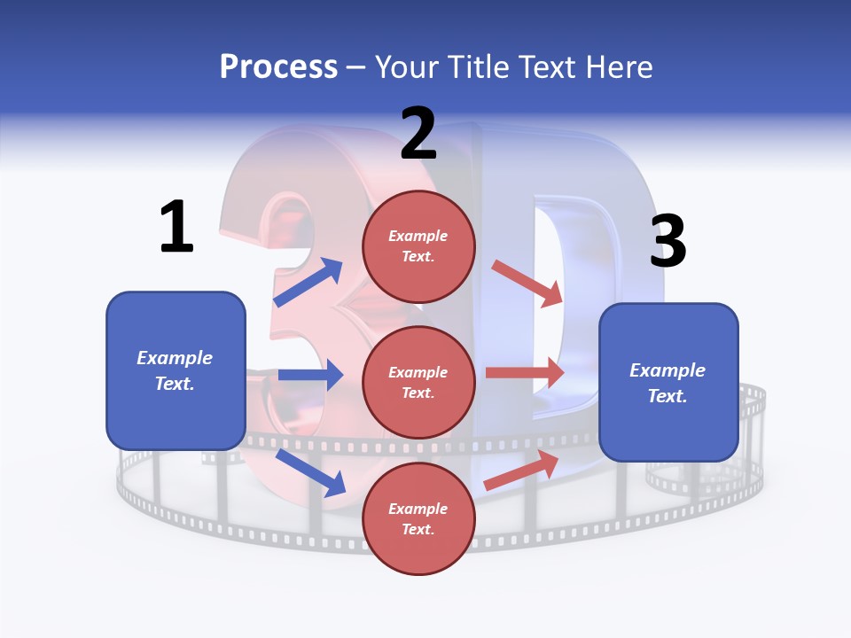 Number Film Technology PowerPoint Template