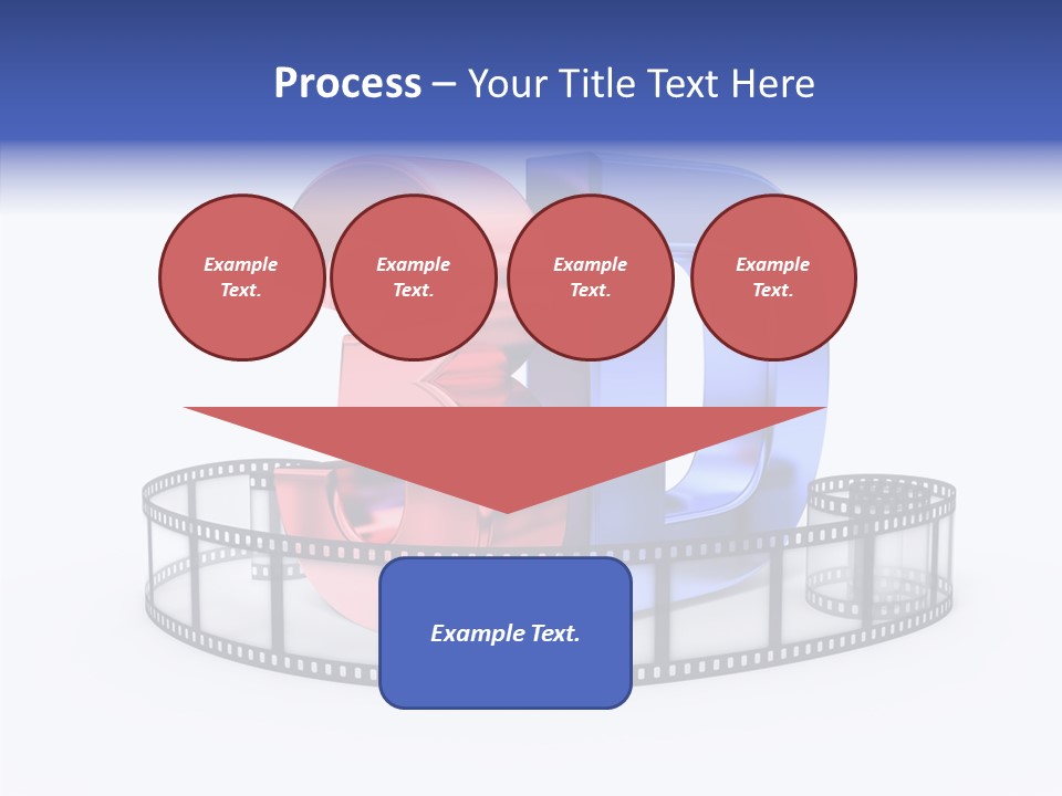 Number Film Technology PowerPoint Template