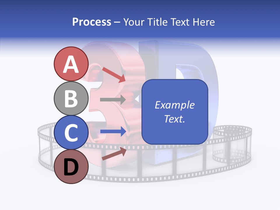 Number Film Technology PowerPoint Template