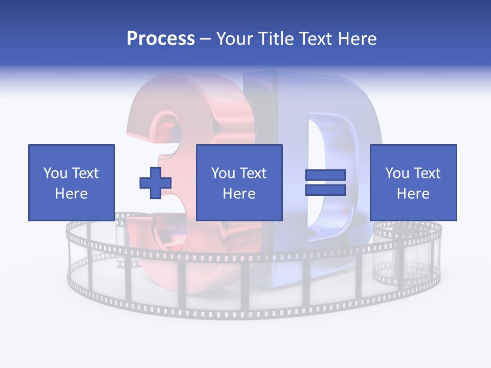 Number Film Technology PowerPoint Template