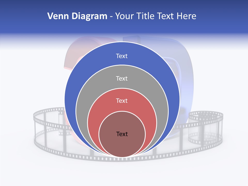 Number Film Technology PowerPoint Template
