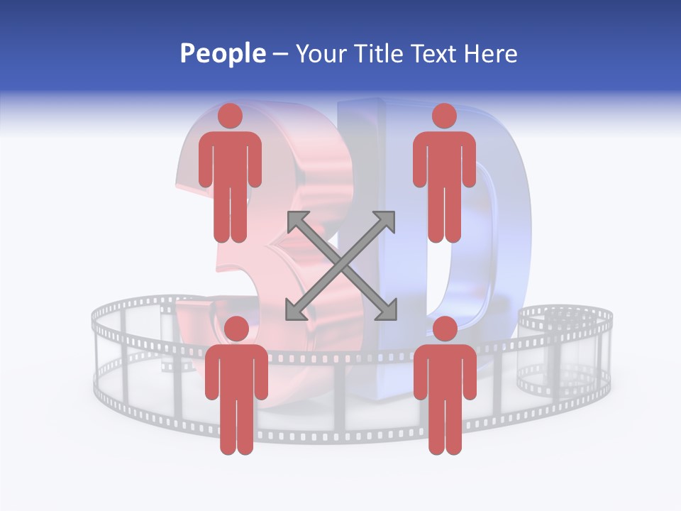 Number Film Technology PowerPoint Template