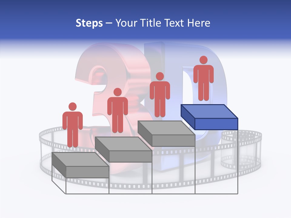 Number Film Technology PowerPoint Template