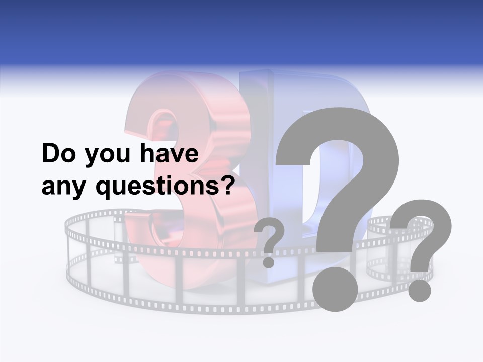 Number Film Technology PowerPoint Template