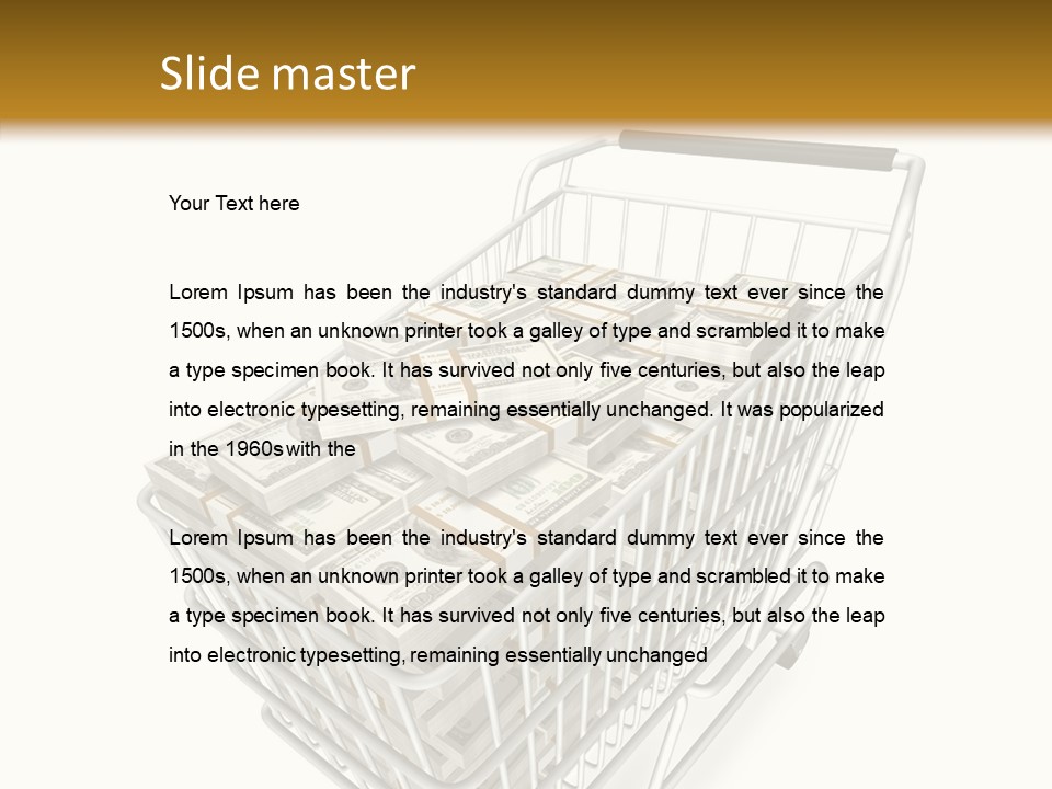 Business Store Hazard PowerPoint Template