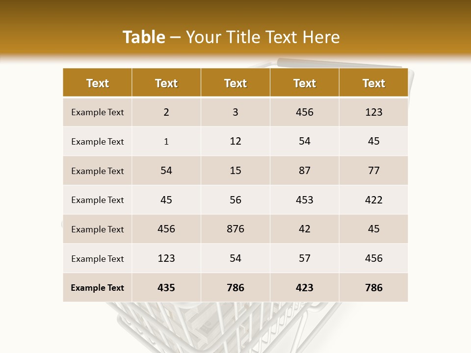 Business Store Hazard PowerPoint Template