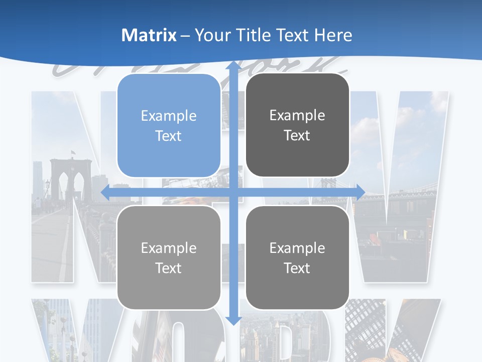 City Streets Urban PowerPoint Template