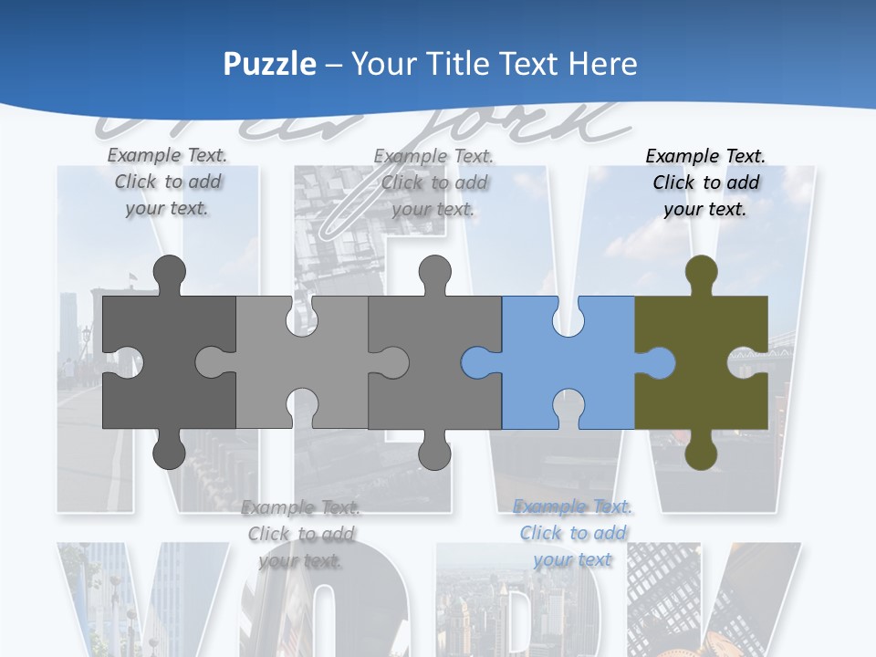 City Streets Urban PowerPoint Template