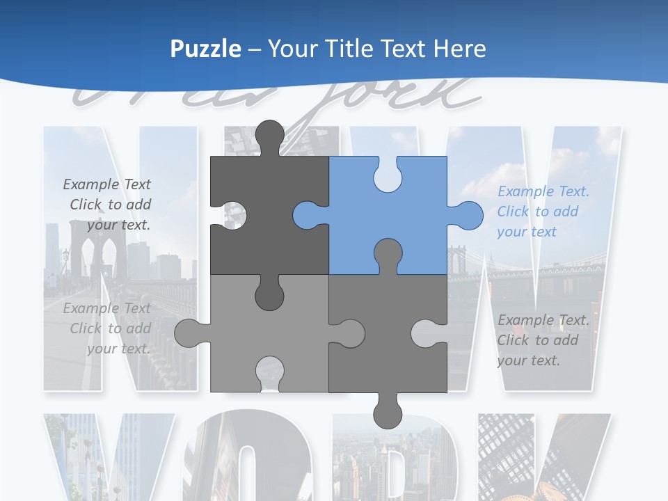 City Streets Urban PowerPoint Template