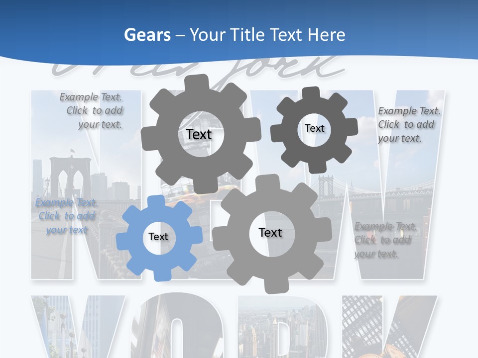 City Streets Urban PowerPoint Template