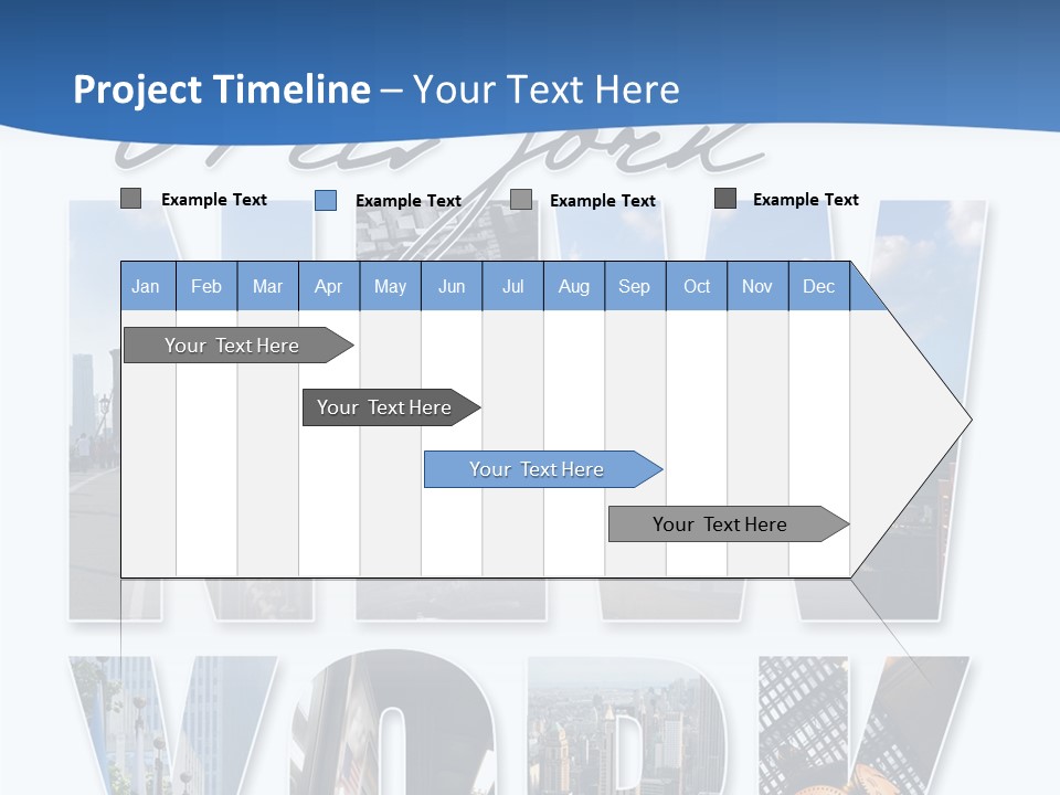 City Streets Urban PowerPoint Template