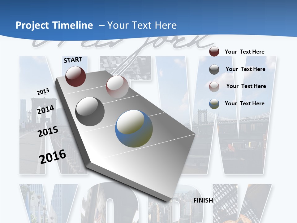 City Streets Urban PowerPoint Template